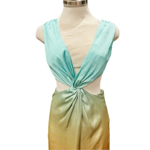 BAOBAB RIO OMBRE MAXI OMBRE CUT OUT DRESS Size XS - Picture 7 of 14